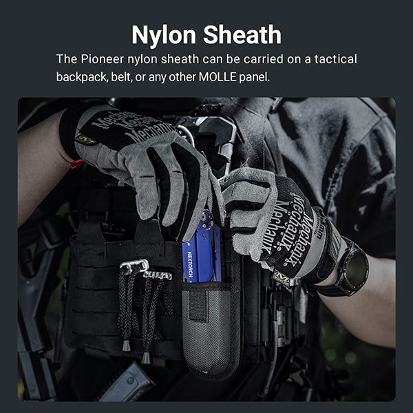 Nextorch Multi Tools Pioneer MT20 - Pince Outils Multifonctions - Bleu  NYCTALOPE  