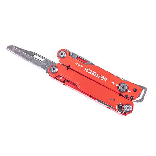 Nextorch Multi Tools Pioneer MT20 - Pince Outils Multifonctions - Rouge - NYCTALOPE