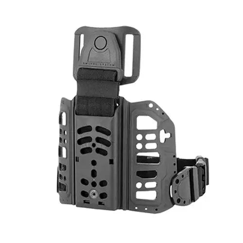 Plaque tactique de hanche GK Pro 97005KT - Port à la hanche - Système pivotant - Sangles anti-glisse - Compatible étuis GK - NYCTALOPE