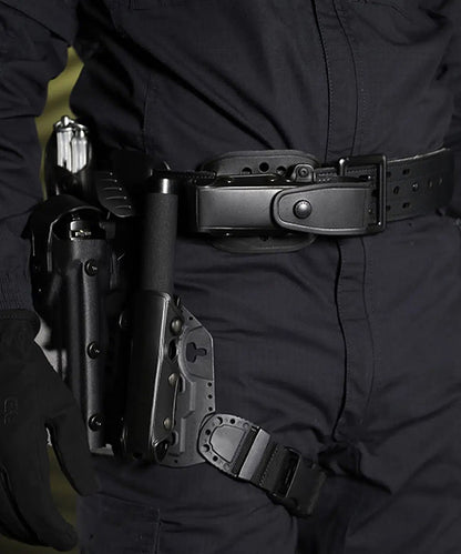 Plaque tactique de hanche GK Pro 97005KT - Port à la hanche - Système pivotant - Sangles anti-glisse - Compatible étuis GK - NYCTALOPE