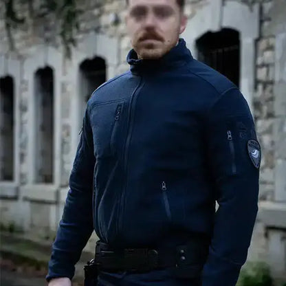 Polaire Marine GK DUTYCALL - veste polaire technique certifiée OEKO-TEX