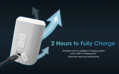 Pompe à air AP10 – 300 L/m – 4,5 kPa + Lanterne 300 Lumens – Rechargeable  NYCTALOPE  