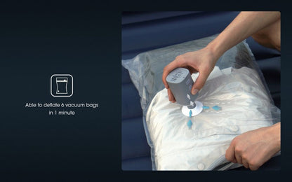 Pompe à air AP10 – 300 L/m – 4,5 kPa + Lanterne 300 Lumens – Rechargeable  NYCTALOPE  