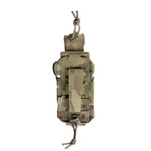 Porte-lampe GK DUTYCALL Multicam - étui MOLLE à ouverture rapide pour lampe tactique
