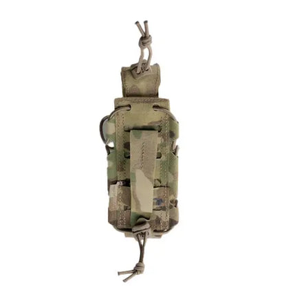 Porte-lampe GK DUTYCALL Multicam - étui MOLLE à ouverture rapide pour lampe tactique