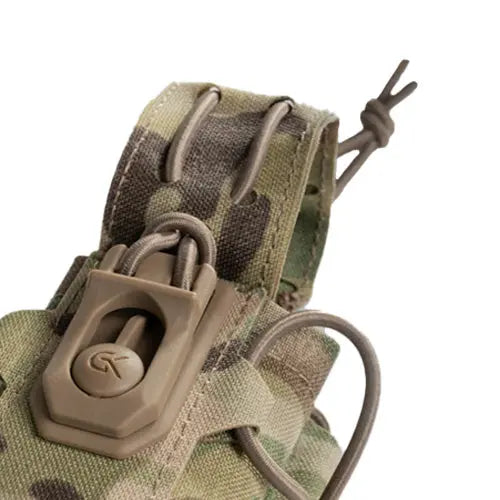 Porte-lampe GK DUTYCALL Multicam - étui MOLLE à ouverture rapide pour lampe tactique