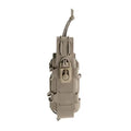 Porte-lampe GK DUTYCALL - étui MOLLE à ouverture rapide pour lampe tactique (Coyote, Marine, Noir)