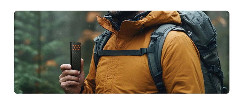 Powerbank Nitecore CARBO 10000 Gen2 - 10 000mAh - Charge rapide 30W - Ultra-légère - Orange  NYCTALOPE  