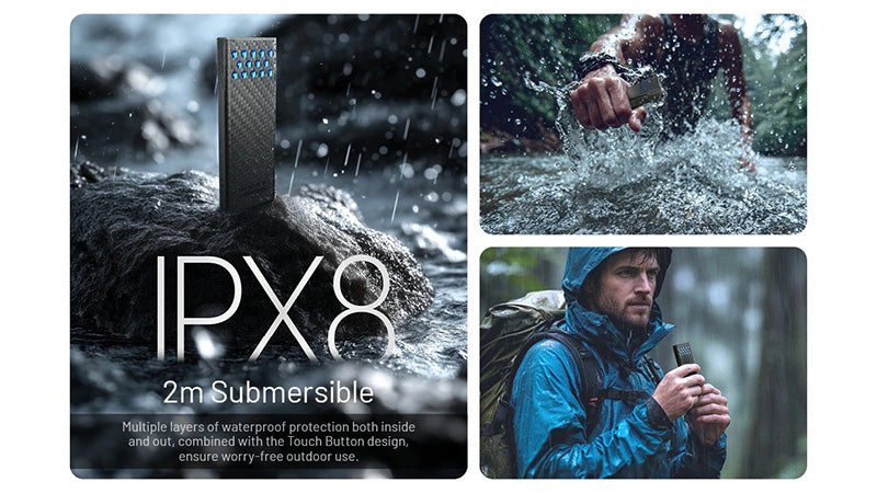 Powerbank Nitecore CARBO 10000 Gen2 - 10 000mAh - Charge rapide 30W - Ultra-légère - Orange  NYCTALOPE  