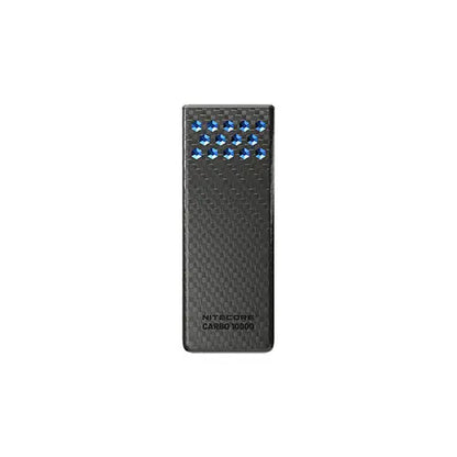 Powerbank Nitecore CARBO 10000 Gen2 - 10 000mAh - Charge rapide 30W - Ultra-légère  NYCTALOPE  