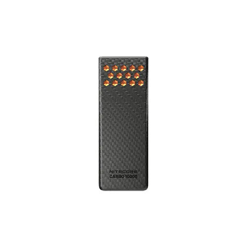 Powerbank Nitecore CARBO 10000 Gen2 - 10 000mAh - Charge rapide 30W - Ultra-légère  NYCTALOPE  