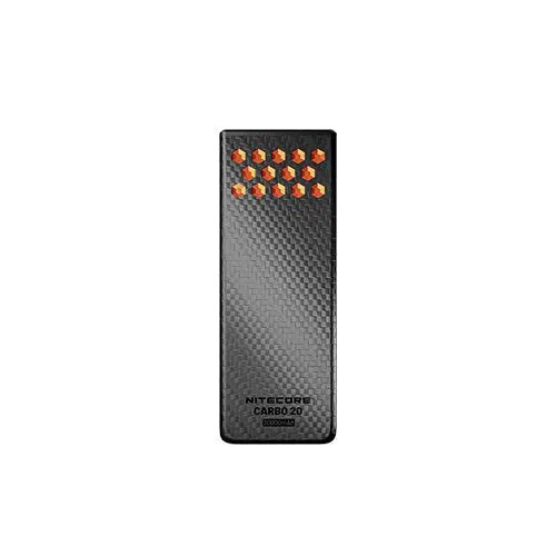 Powerbank Nitecore CARBO 20 - 20 000mAh - 65W - Charge Rapide Bidirectionnelle - IPX8