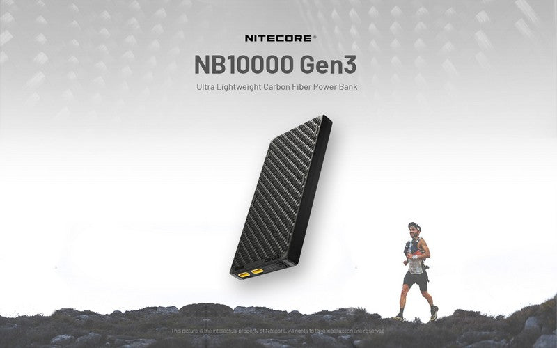 Powerbank Batterie Nitecore NB10000 GEN3 – 10 000mAh