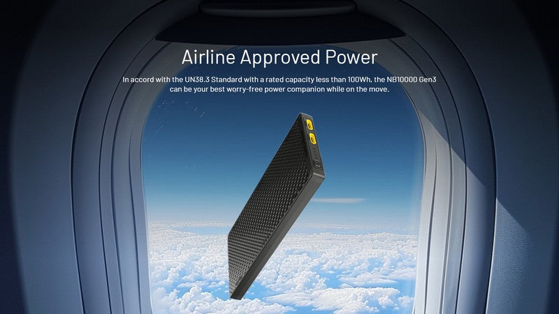 Powerbank Nitecore NB10000 GEN3 – 10 000mAh  NYCTALOPE  