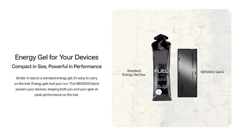Powerbank Nitecore NB10000 GEN4 – 10 000mAh - Charge Rapide USB-C - IPX7 Submersible - Ultra-Légère  NYCTALOPE  