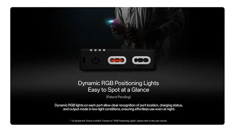 Powerbank Nitecore NB10000 GEN4 – 10 000mAh - Charge Rapide USB-C - IPX7 Submersible - Ultra-Légère  NYCTALOPE  