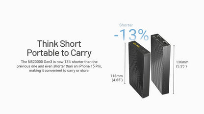 Powerbank Nitecore NB20000 GEN3 - 20 000mAh  NYCTALOPE  
