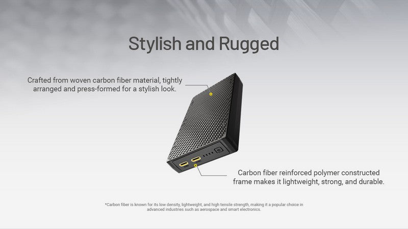 Powerbank Nitecore NB20000 GEN3 - 20 000mAh  NYCTALOPE  