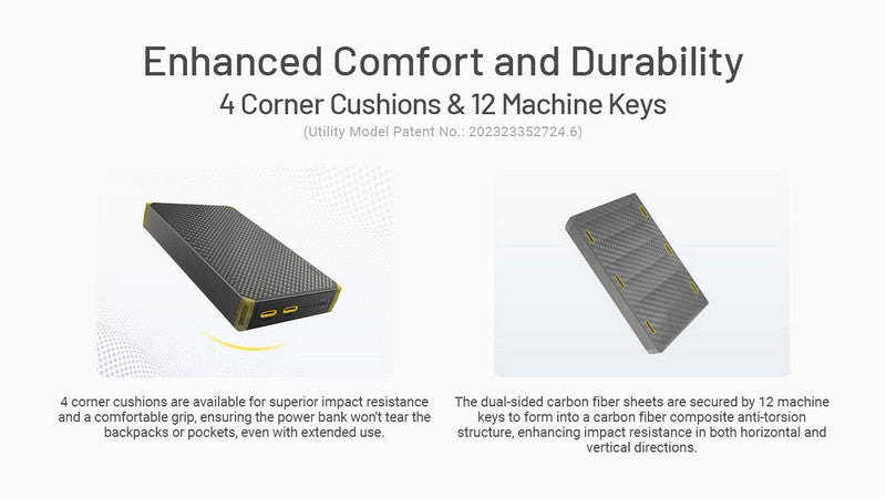 Powerbank Nitecore NB20000 GEN3 - 20 000mAh  NYCTALOPE  