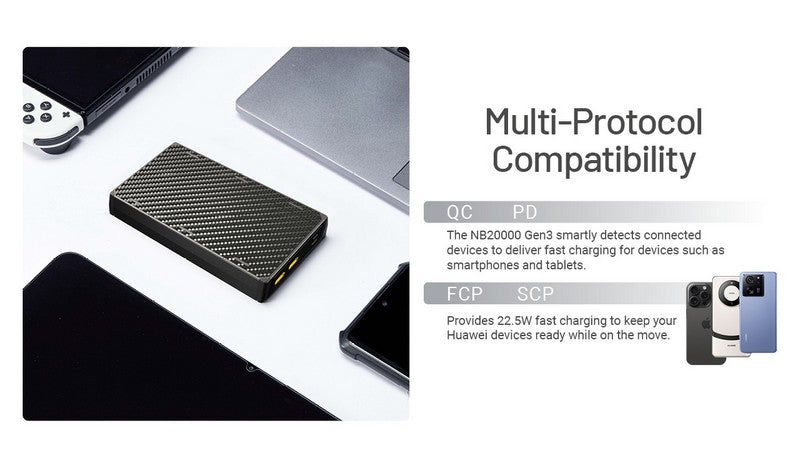 Powerbank Nitecore NB20000 GEN3 - 20 000mAh  NYCTALOPE  