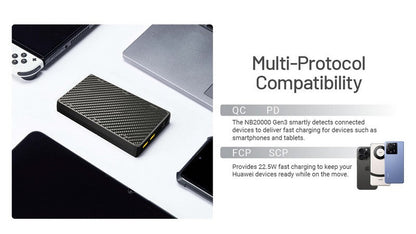 Powerbank Nitecore NB20000 GEN3 - 20 000mAh  NYCTALOPE  