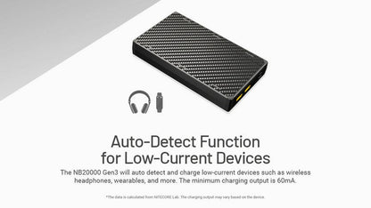 Powerbank Nitecore NB20000 GEN3 - 20 000mAh  NYCTALOPE  