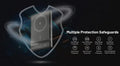 Powerbank Nitecore NW5000 5000mAh - Magnétique  NYCTALOPE  