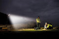 Projecteur de chantier Nightsearcher Solaris Pro rechargeable - 16 000 Lumens - 18.2 Ah - Autonomie de 24 heures - NYCTALOPE