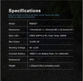 Projecteur rechargeable Klarus RS80GT - 10 000Lumens  NYCTALOPE  