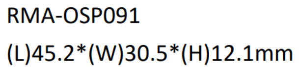 Olight Osight RMA-OSP091 | Adaptateur pour rail Picatinny  NYCTALOPE  