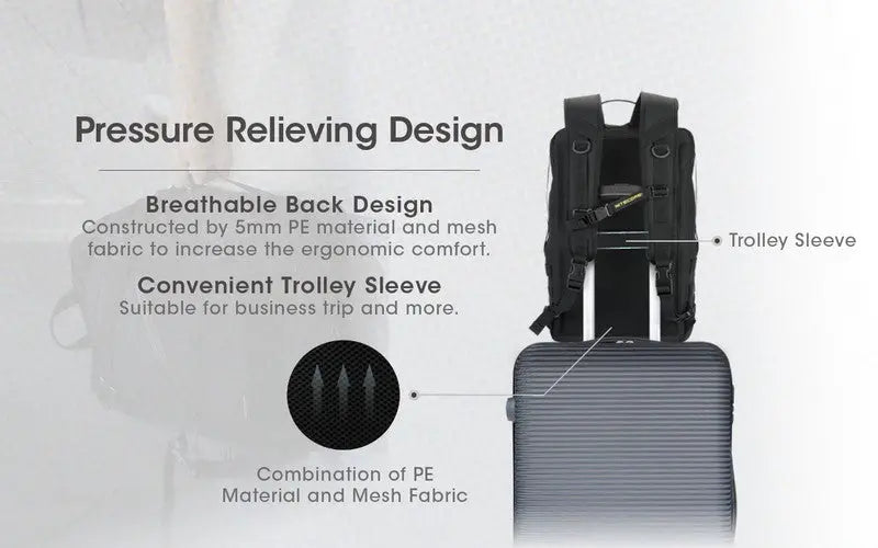 Sac à dos Imperméable Nitecore BP23 – 23L – Polyester 600D  NYCTALOPE  