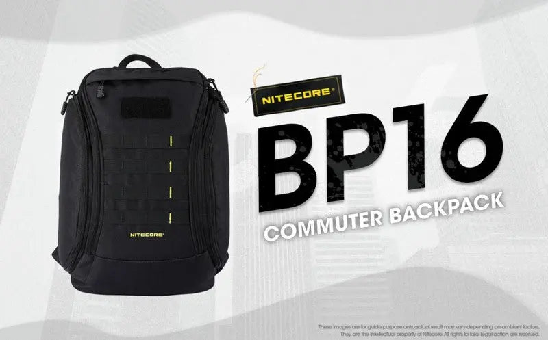 Sac à dos Nitecore BP16 - 16 litres - imperméable  NYCTALOPE  