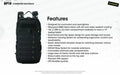 Sac à dos Nitecore BP18 - 18L - Ultra-Léger - Système Fishbone - Nylon 500D Imperméable - MOLLE  NYCTALOPE  