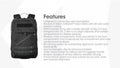 Sac à dos Nitecore BP23 PRO - imperméable 23 litres  NYCTALOPE  