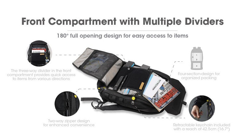 Sac à dos Nitecore BP23 PRO - imperméable 23 litres  NYCTALOPE  