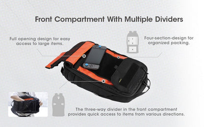 Sac à dos Imperméable Nitecore BP23 – 23L – Polyester 600D  NYCTALOPE  