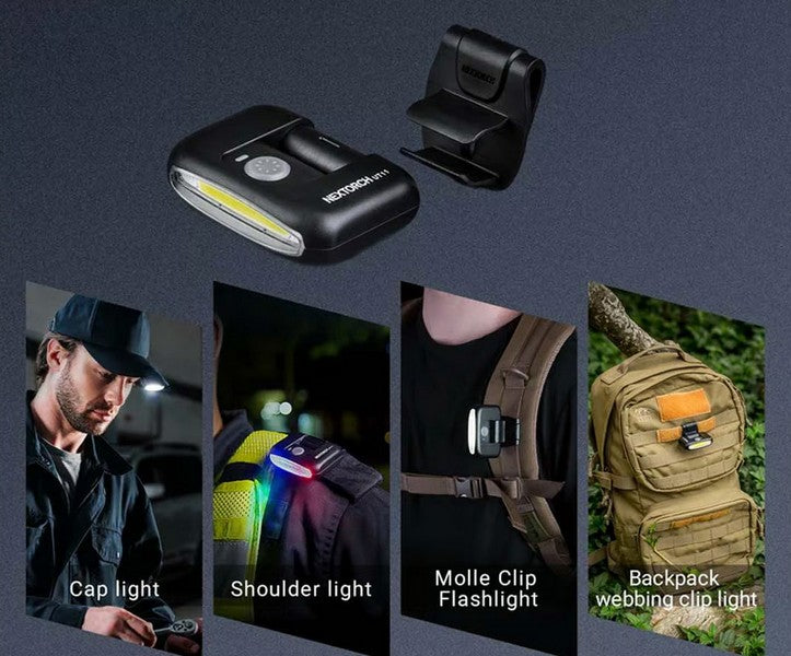 Lampe Frontale Multifonction Nextorch UT11C - 170Lumens - signal light  NYCTALOPE  