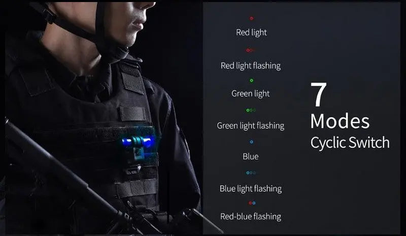 Signal lumineux Nextorch GLO TOOB GT AAA AURORA Rouge Vert et Bleu  NYCTALOPE  