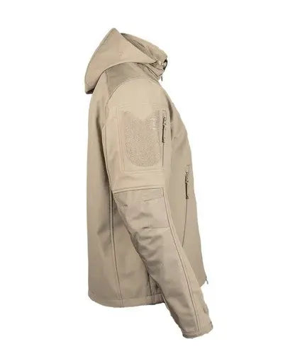 Softshell Ripstop Coyote GK DUTYCALL - veste softshell 3 couches imperméable et respirante