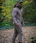 Softshell Ripstop Coyote GK DUTYCALL - veste softshell 3 couches imperméable et respirante