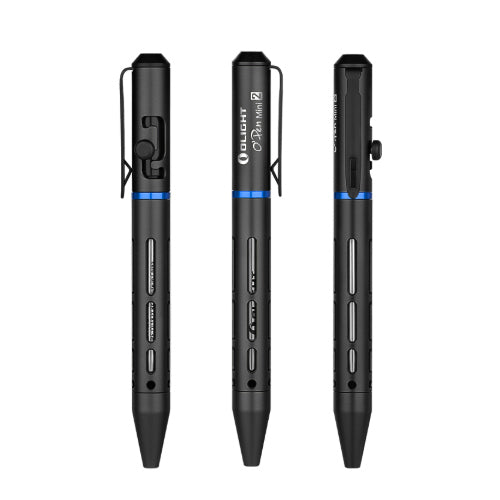 Olight O'Pen Mini 2 - Stylo et Crayon 2 en 1 à bouton type S - Noir  NYCTALOPE  