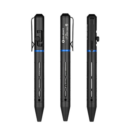Olight O'Pen Mini 2 - Stylo et Crayon 2 en 1 à bouton type S - Noir  NYCTALOPE  