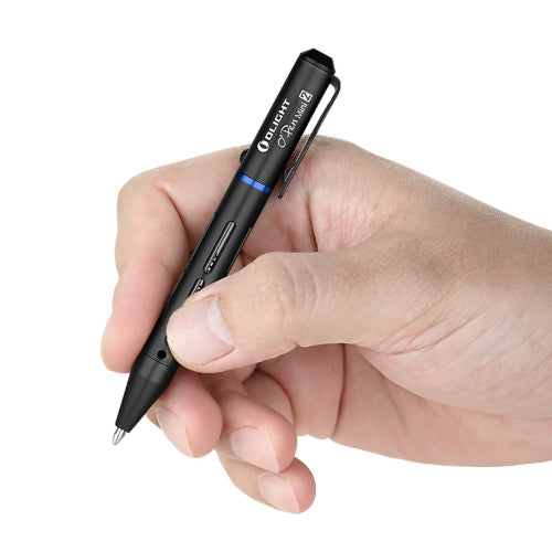 Olight O'Pen Mini 2 - Stylo et Crayon 2 en 1 à bouton type S - Noir  NYCTALOPE  