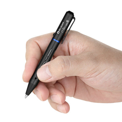 Olight O'Pen Mini 2 - Stylo et Crayon 2 en 1 à bouton type S - Noir  NYCTALOPE  