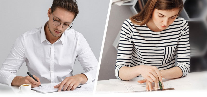 Olight O'Pen Mini 2 - Stylo et Crayon 2 en 1 à bouton type S - Noir  NYCTALOPE  