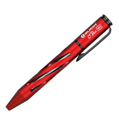 Olight O'Pen Mini - Mini stylo à bouton Type L - Rouge  NYCTALOPE  