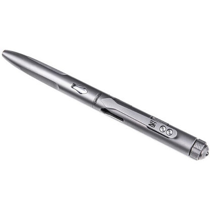 Nextorch NP11 Ti - Stylo tactique de sécurité avec brise vitre - Titane - NYCTALOPE