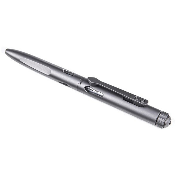 Nextorch NP11 Ti - Stylo tactique de sécurité avec brise vitre - Titane - NYCTALOPE