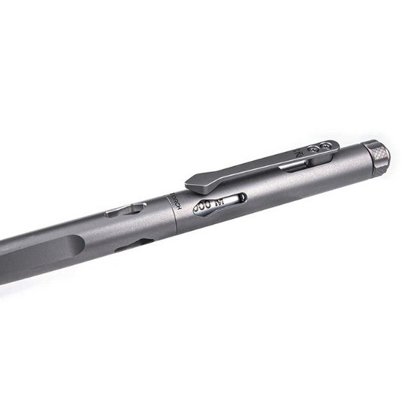 Nextorch NP11 Ti - Stylo tactique de sécurité avec brise vitre - Titane - NYCTALOPE