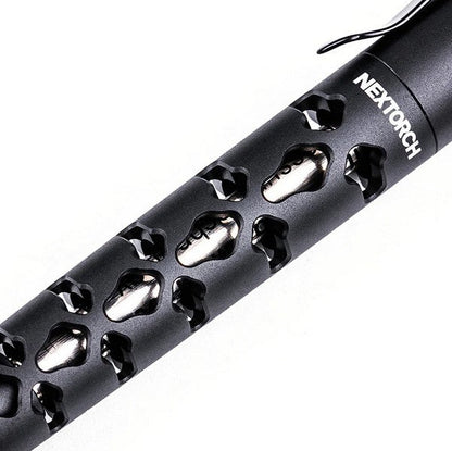 Nextorch NP20 - Stylo tactique de sécurité avec brise vitre - Noir  NYCTALOPE  